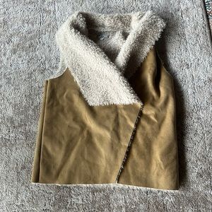 Bass Faux suede vest